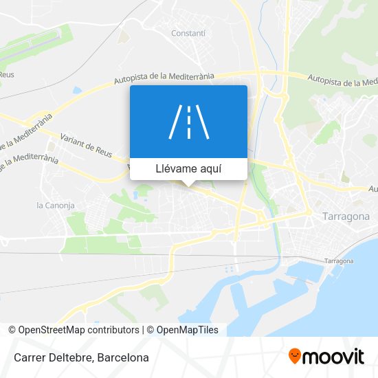 Mapa Carrer Deltebre
