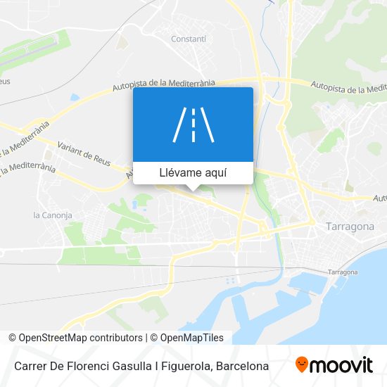 Mapa Carrer De Florenci Gasulla I Figuerola
