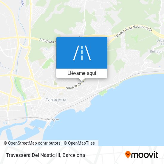Mapa Travessera Del Nàstic III