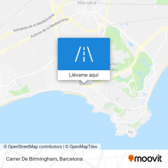 Mapa Carrer De Birmingham