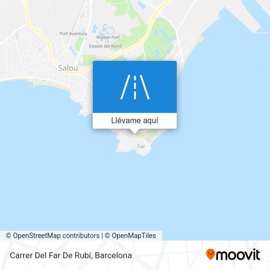 Mapa Carrer Del Far De Rubí