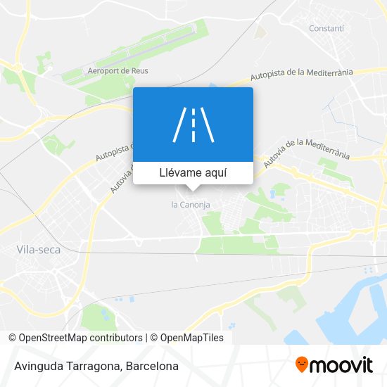 Mapa Avinguda Tarragona