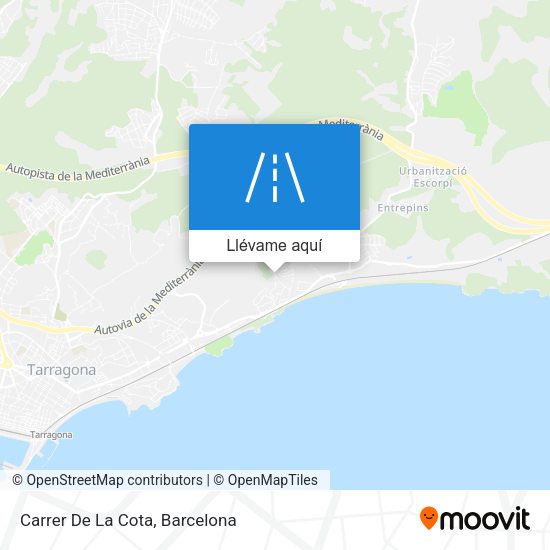 Mapa Carrer De La Cota