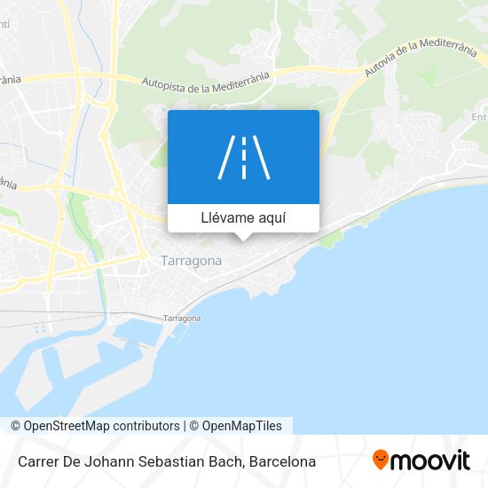 Mapa Carrer De Johann Sebastian Bach