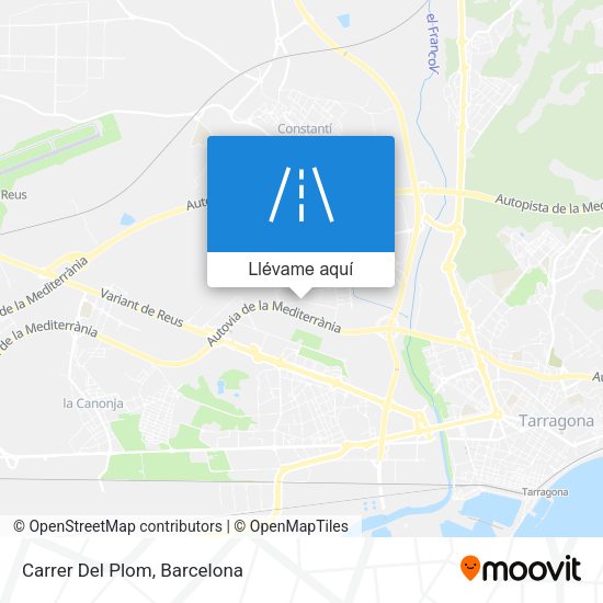 Mapa Carrer Del Plom