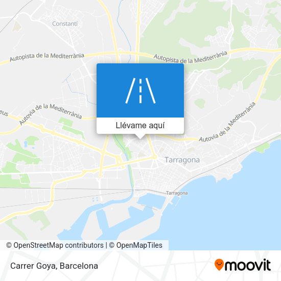 Mapa Carrer Goya