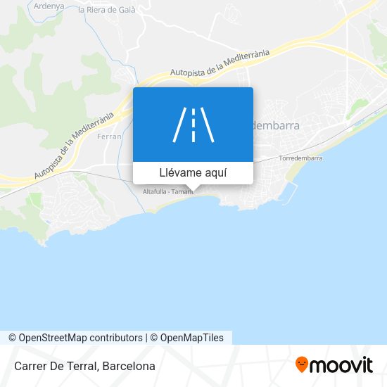 Mapa Carrer De Terral