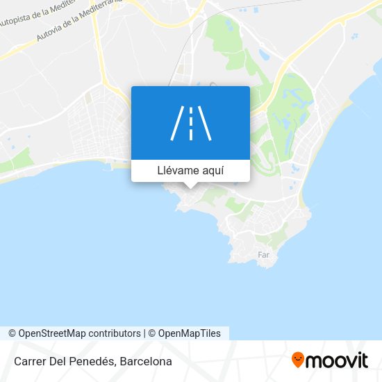 Mapa Carrer Del Penedés