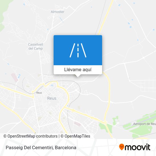 Mapa Passeig Del Cementiri