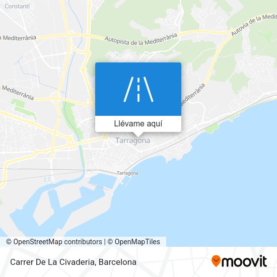 Mapa Carrer De La Civaderia