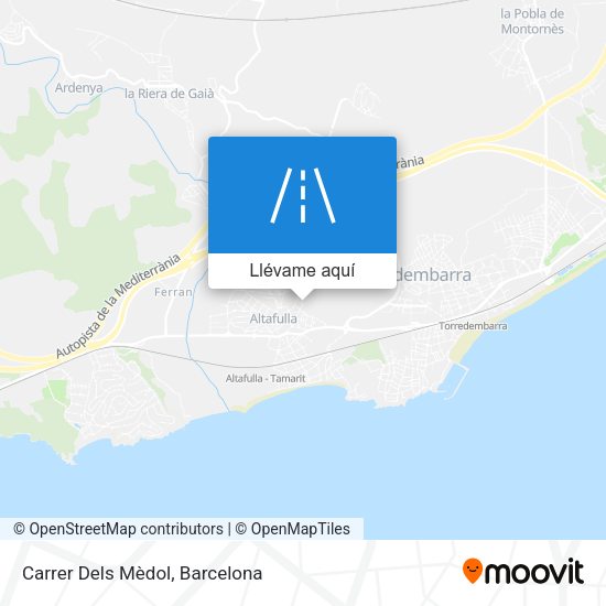 Mapa Carrer Dels Mèdol