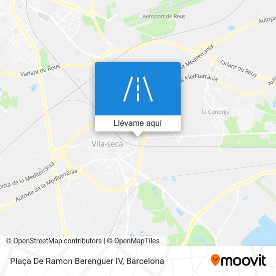 Mapa Plaça De Ramon Berenguer IV