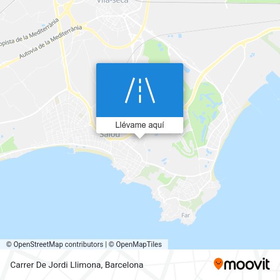 Mapa Carrer De Jordi Llimona