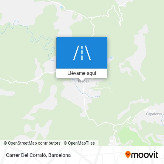 Mapa Carrer Del Corraló