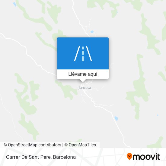 Mapa Carrer De Sant Pere