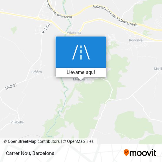 Mapa Carrer Nou