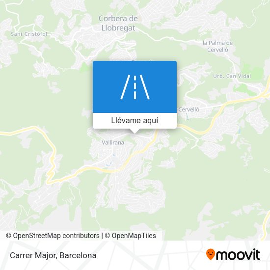Mapa Carrer Major
