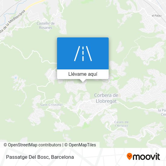 Mapa Passatge Del Bosc