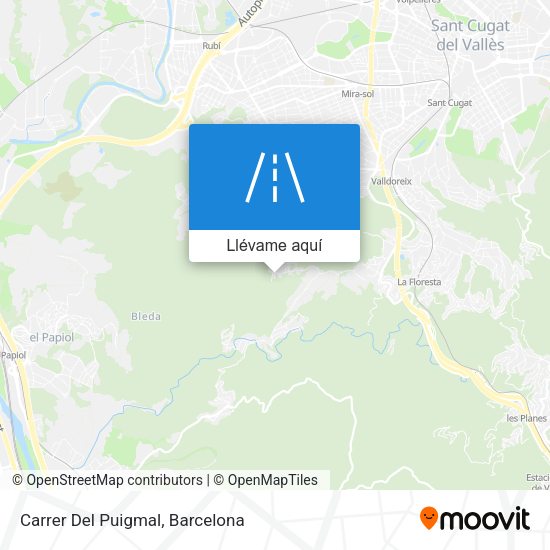 Mapa Carrer Del Puigmal