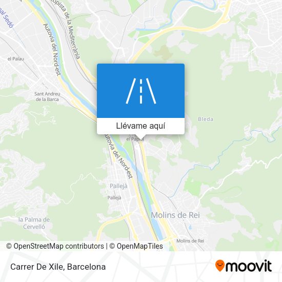 Mapa Carrer De Xile