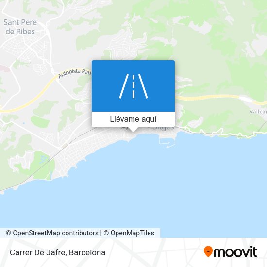 Mapa Carrer De Jafre