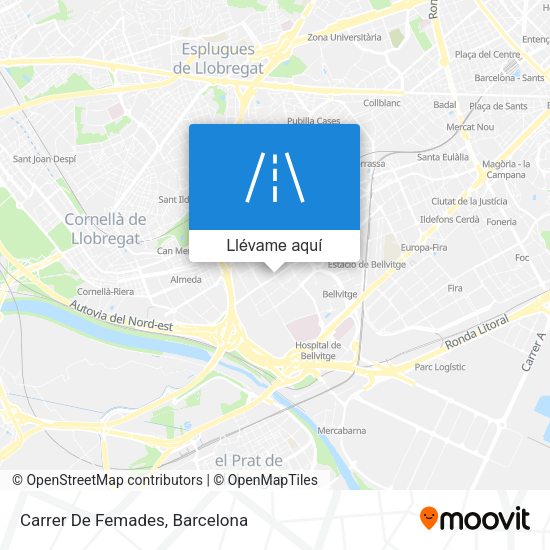 Mapa Carrer De Femades