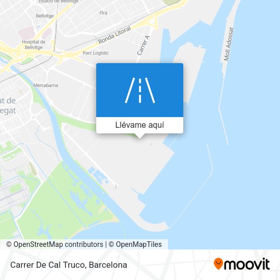 Mapa Carrer De Cal Truco