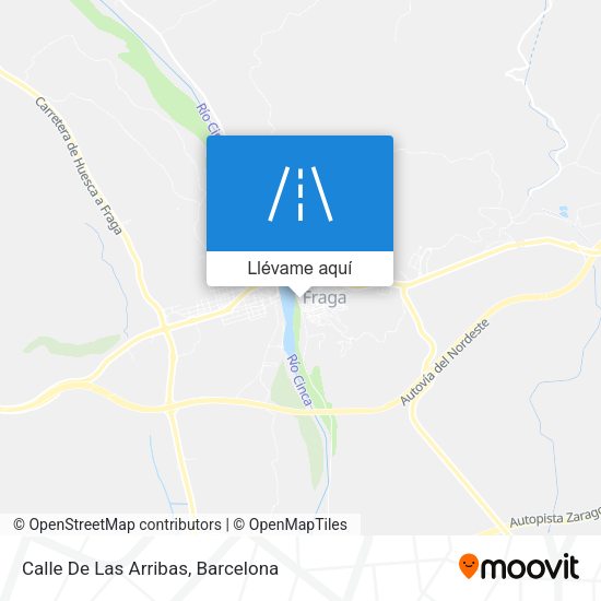 Mapa Calle De Las Arribas