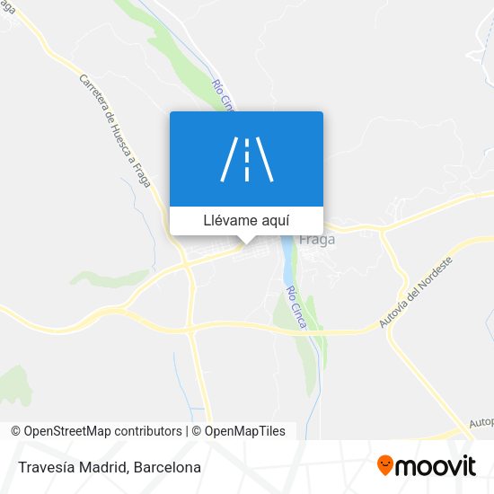 Mapa Travesía Madrid