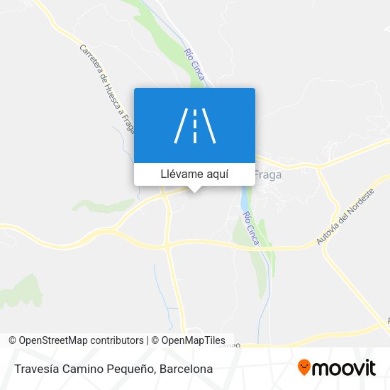Mapa Travesía Camino Pequeño