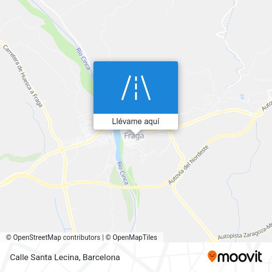 Mapa Calle Santa Lecina