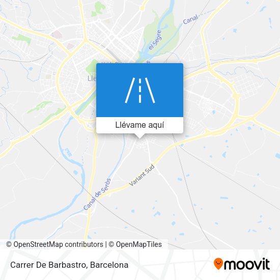 Mapa Carrer De Barbastro