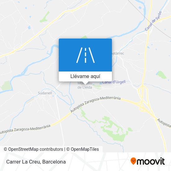Mapa Carrer La Creu