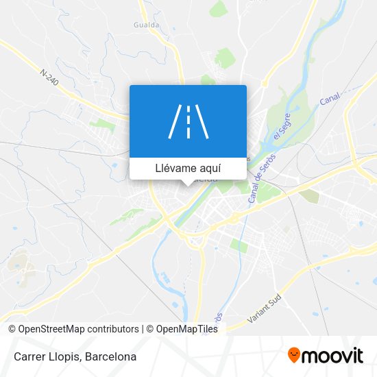 Mapa Carrer Llopis