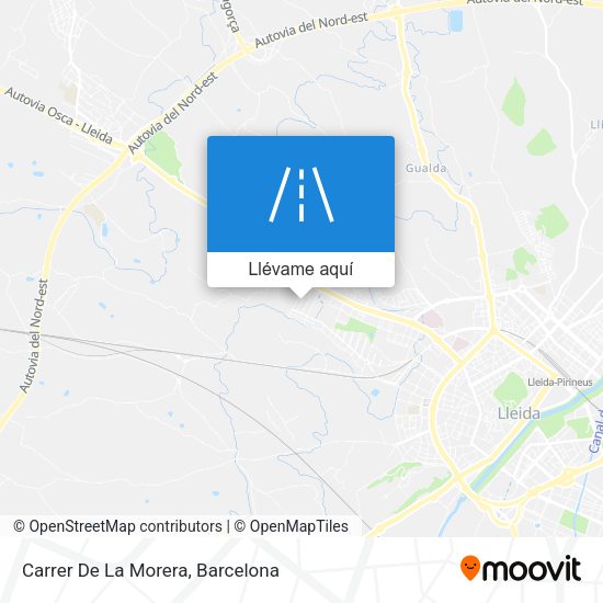 Mapa Carrer De La Morera