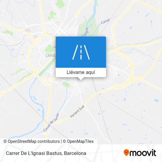 Mapa Carrer De L'Ignasi Bastus
