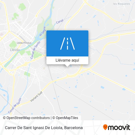 Mapa Carrer De Sant Ignasi De Loiola