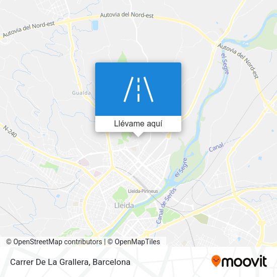 Mapa Carrer De La Grallera