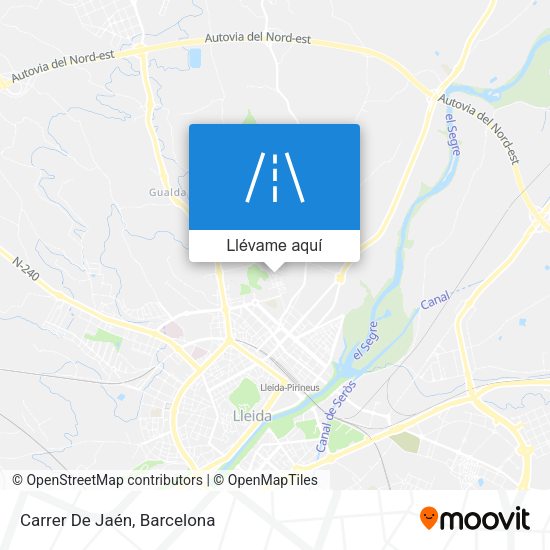Mapa Carrer De Jaén