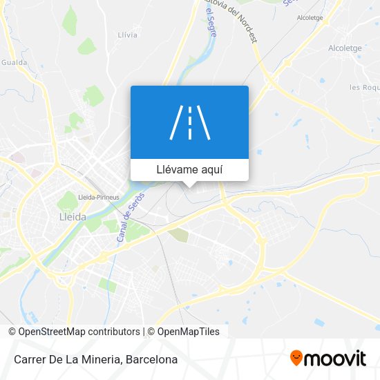 Mapa Carrer De La Mineria