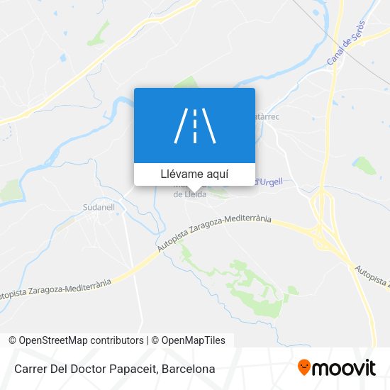 Mapa Carrer Del Doctor Papaceit