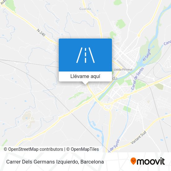 Mapa Carrer Dels Germans Izquierdo