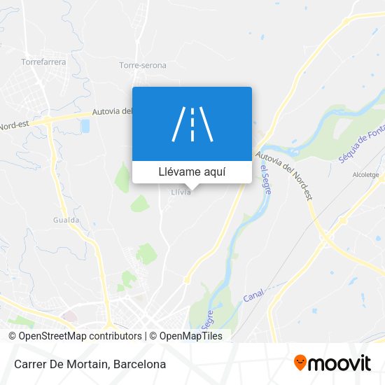 Mapa Carrer De Mortain