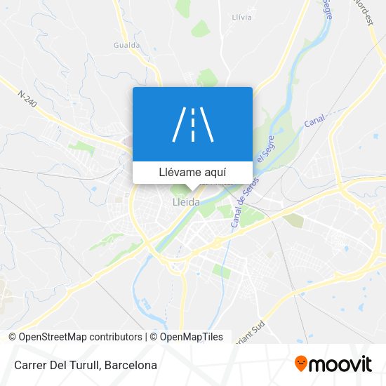 Mapa Carrer Del Turull
