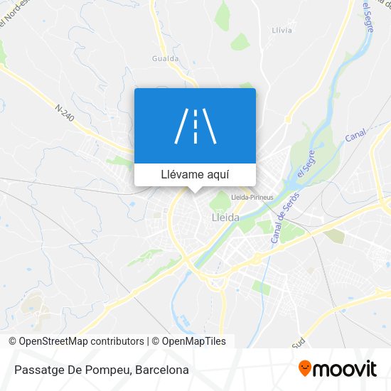 Mapa Passatge De Pompeu