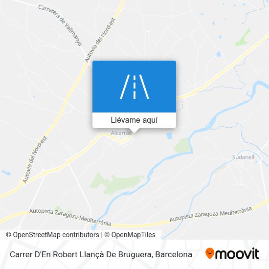 Mapa Carrer D'En Robert Llançà De Bruguera