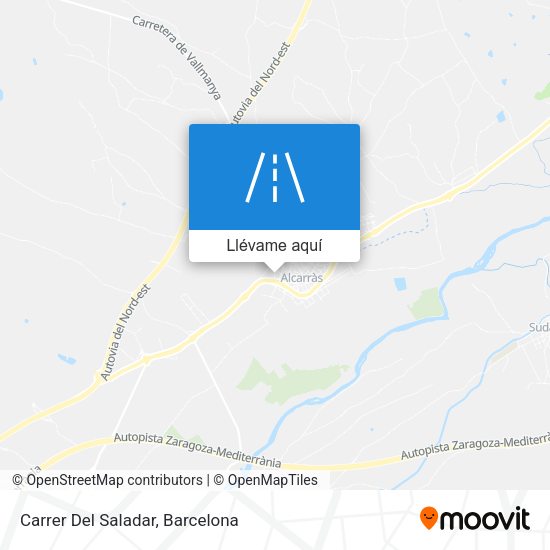 Mapa Carrer Del Saladar