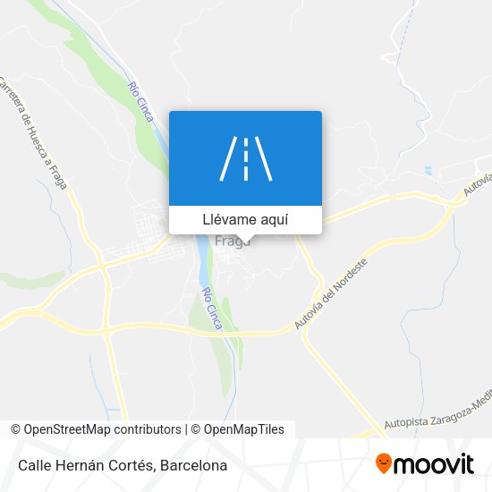 Mapa Calle Hernán Cortés