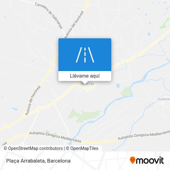 Mapa Plaça Arrabaleta