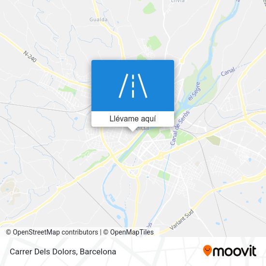 Mapa Carrer Dels Dolors